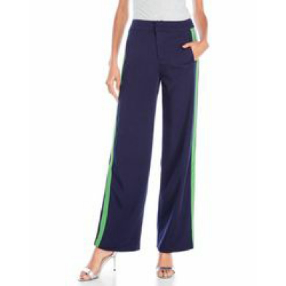 Honey Punch navy High Rise Track trouser pant S